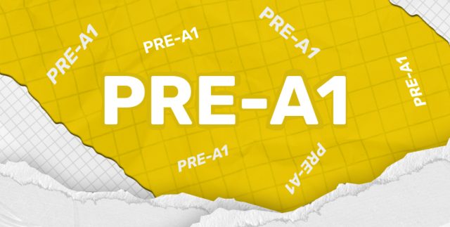 Рівень англійської мови Pre-A1 Рівень англійської мови Pre-A1 (зображення)