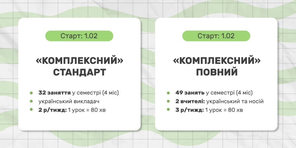 Старт курсов в школе Green Country (баннер)
