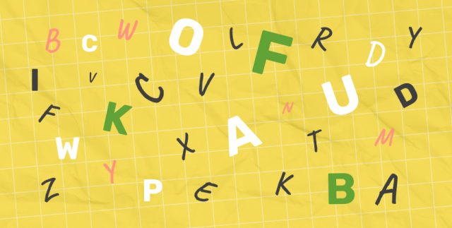 Буквы в английском языке (картинка)