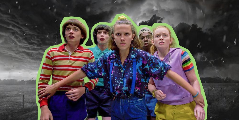 Герои Stranger Things (баннер)