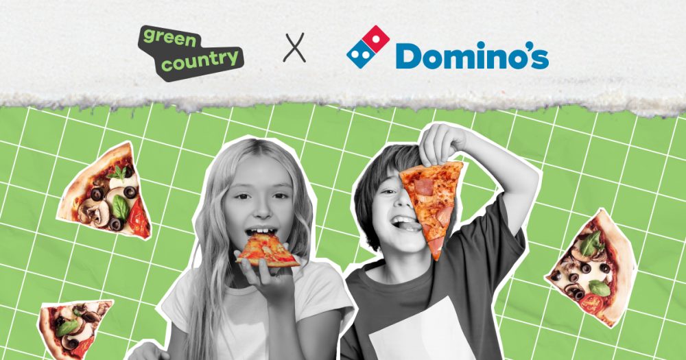 Колаборація школи англійської Green Country та Domino's Pizza (зображення)