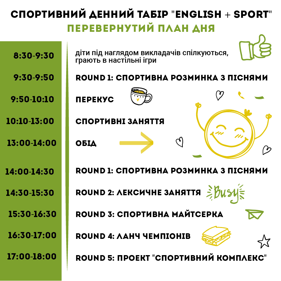 Весняний денний табір 'English + Sport', 6