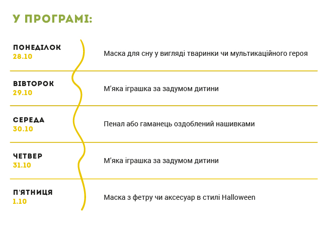 Спеціалізація "Дизайн" на осінньому денному таборі