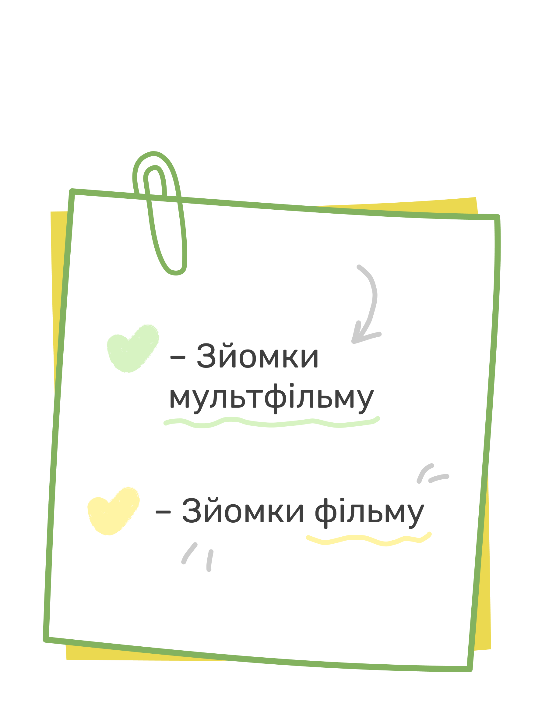 Графік зміни на серпень