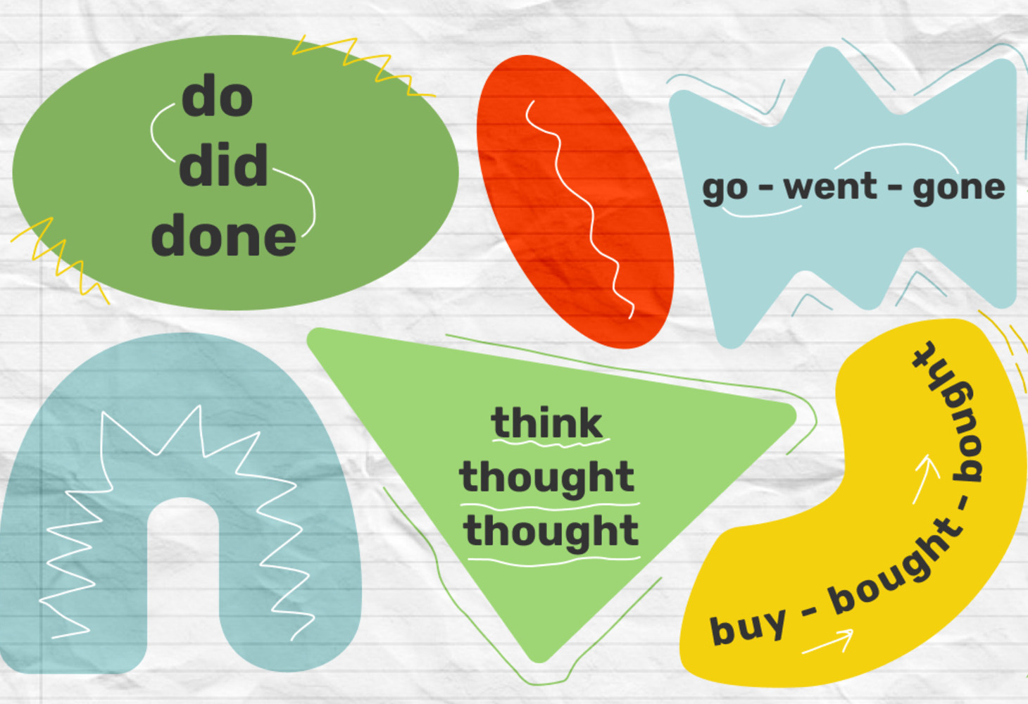 7 способів запамʼятати неправильні дієслова