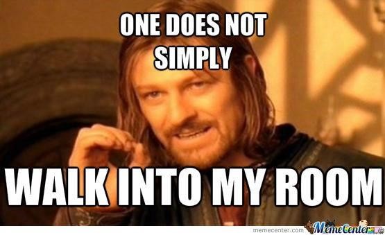 One does not simply walk into Mordor