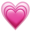 Pink Heart Emoji