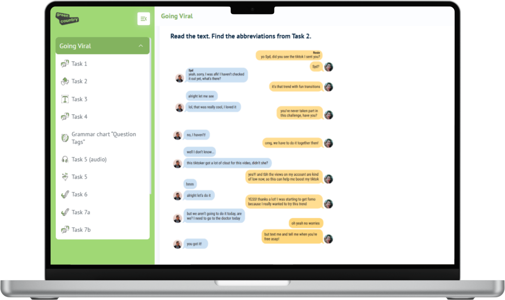 (фото) Онлайн-книга Green Country (мокап)