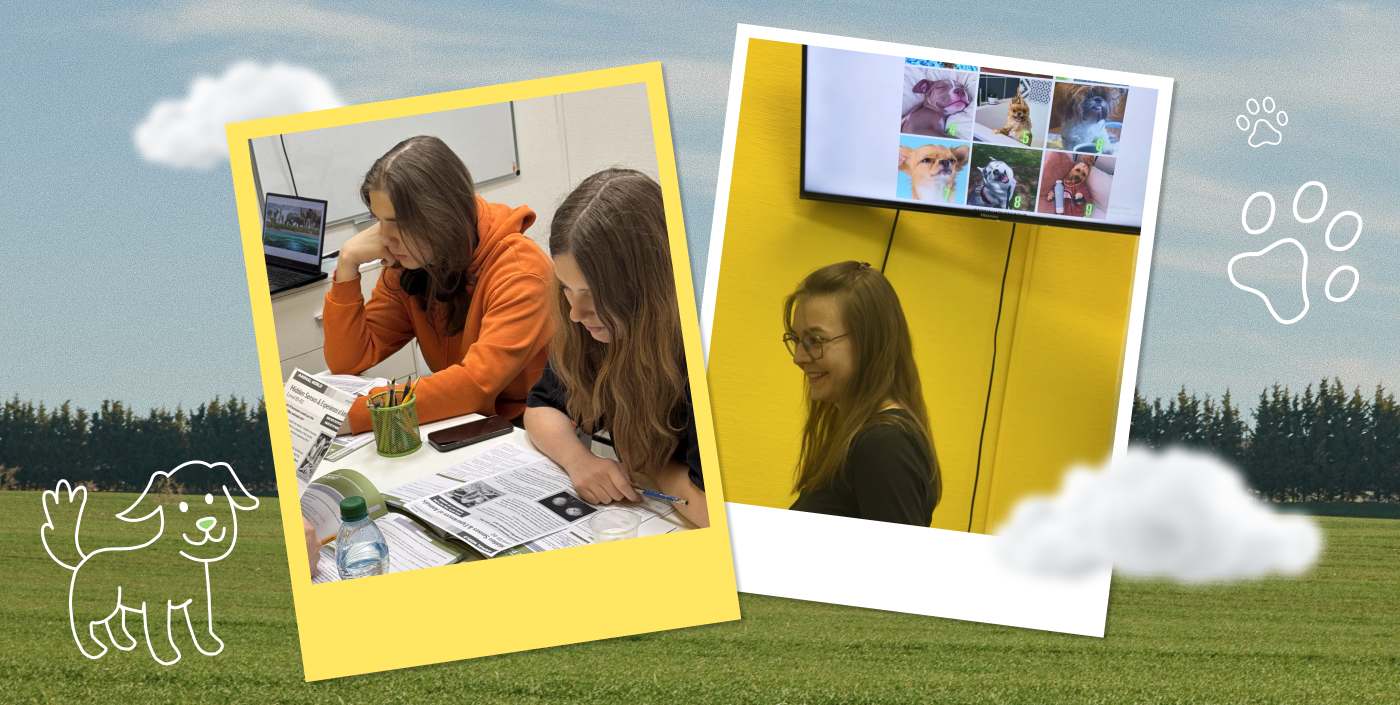 три девочки учатся (изображение)