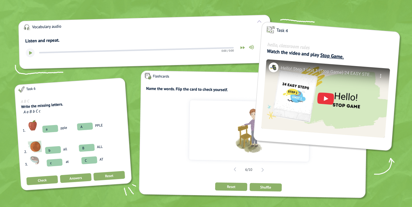 Вправи у Self Study від школи Green Country (зображення)